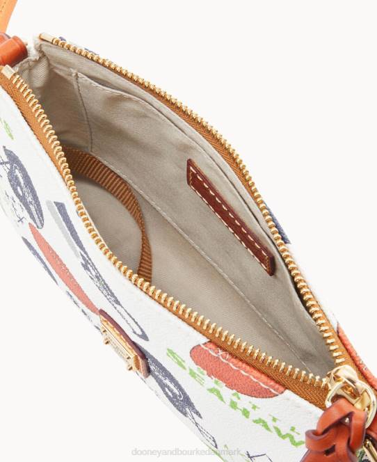 Dooney & Bourke nfl lexi crossbody sm mønthylster JV0J2200 poser havhøge