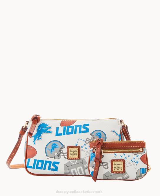 Dooney & Bourke nfl lexi crossbody sm mønthylster JV0J2212 poser løver