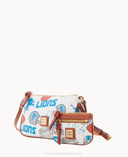 Dooney & Bourke nfl lexi crossbody sm mønthylster JV0J2212 poser løver