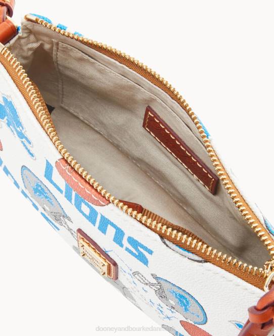 Dooney & Bourke nfl lexi crossbody sm mønthylster JV0J2212 poser løver