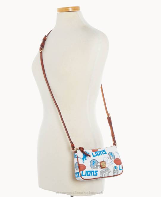 Dooney & Bourke nfl lexi crossbody sm mønthylster JV0J2212 poser løver