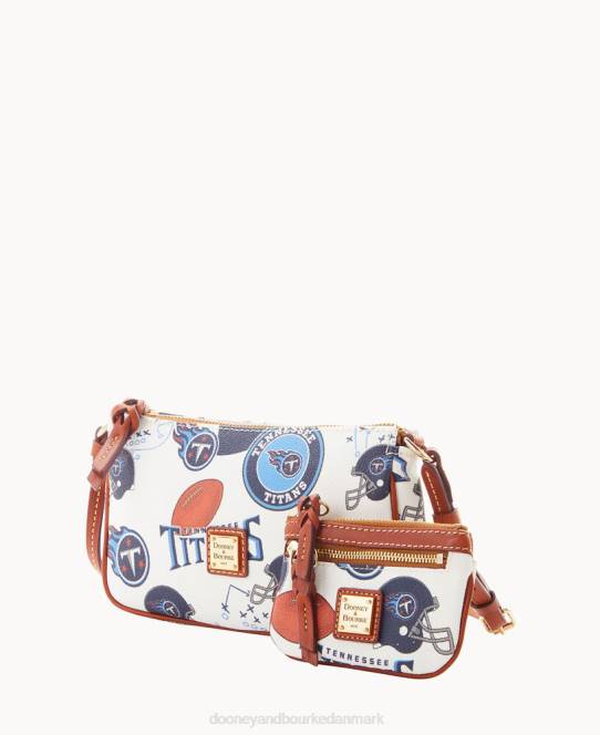 Dooney & Bourke nfl lexi crossbody sm mønthylster JV0J2213 poser titaner