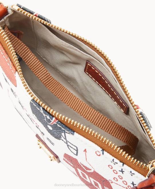 Dooney & Bourke nfl lexi crossbody sm mønthylster JV0J2308 poser texanere