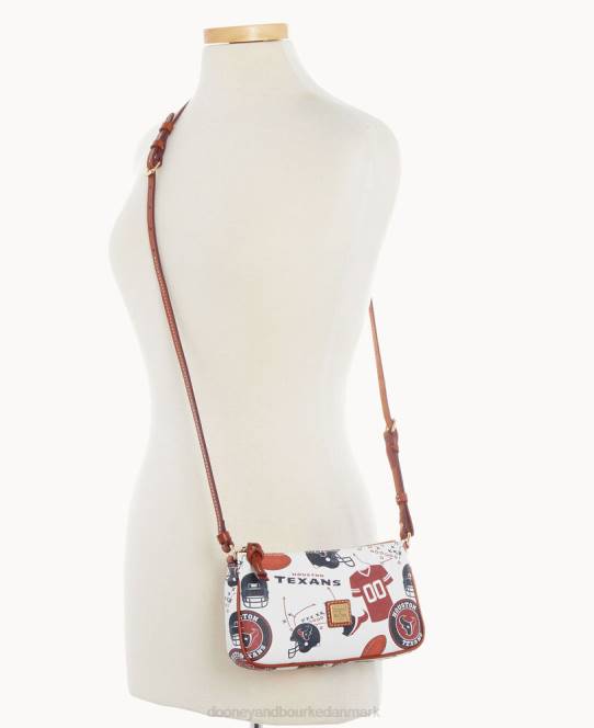 Dooney & Bourke nfl lexi crossbody sm mønthylster JV0J2308 poser texanere
