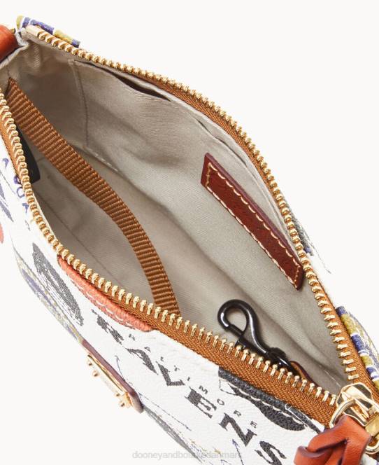 Dooney & Bourke nfl lexi crossbody sm mønthylster JV0J2338 poser ravne
