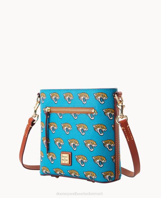 Dooney & Bourke nfl lille crossbody med lynlås JV0J1688 poser jaguarer