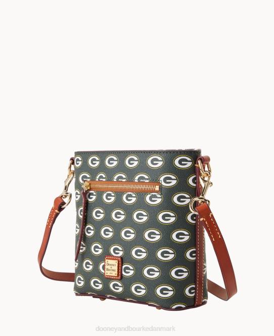 Dooney & Bourke nfl lille crossbody med lynlås JV0J1721 poser pakkerier