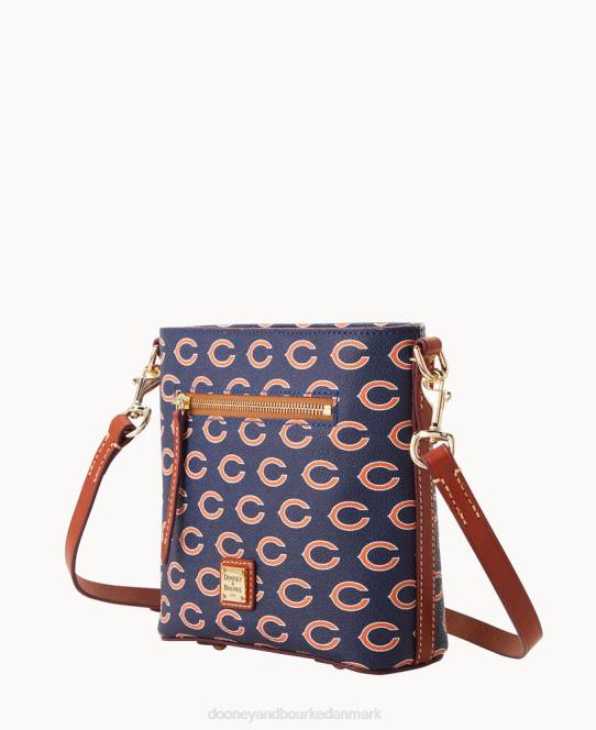 Dooney & Bourke nfl lille crossbody med lynlås JV0J1725 poser bjørne