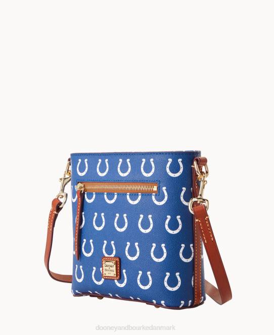 Dooney & Bourke nfl lille crossbody med lynlås JV0J1755 poser hingsteføl