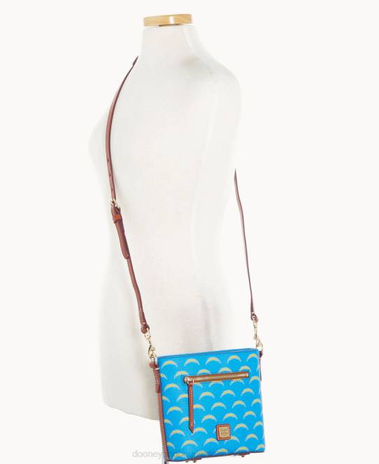 Dooney & Bourke nfl lille crossbody med lynlås JV0J1761 poser opladere