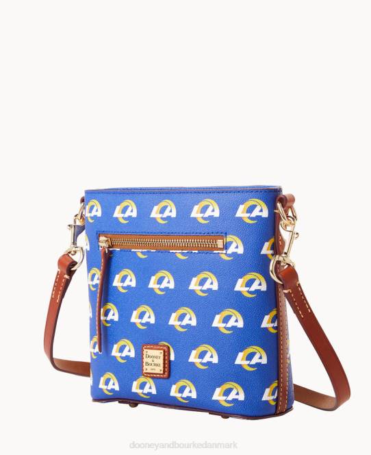 Dooney & Bourke nfl lille crossbody med lynlås JV0J1970 poser væddere