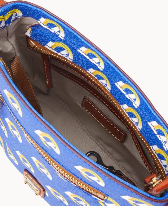 Dooney & Bourke nfl lille crossbody med lynlås JV0J1970 poser væddere
