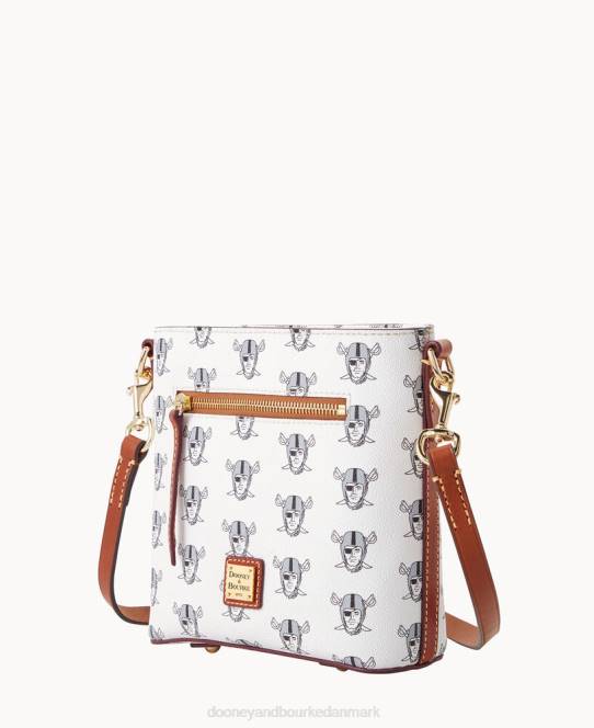 Dooney & Bourke nfl lille crossbody med lynlås JV0J1996 poser raiders