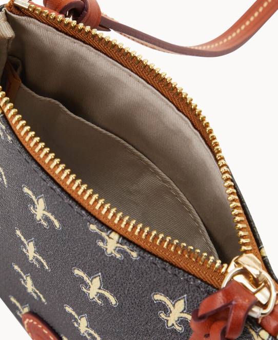 Dooney & Bourke nfl lille nord syd top zip crossbody JV0J2564 poser helgener