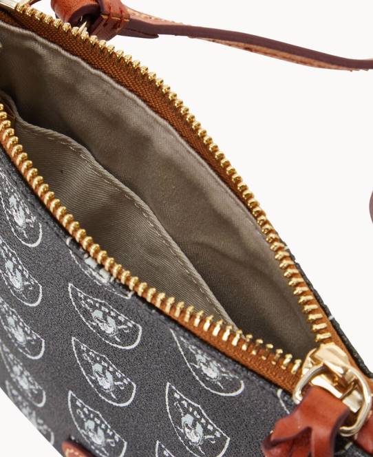 Dooney & Bourke nfl lille nord syd top zip crossbody JV0J2720 poser raiders