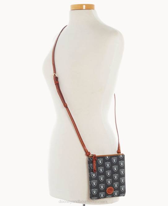 Dooney & Bourke nfl lille nord syd top zip crossbody JV0J2720 poser raiders