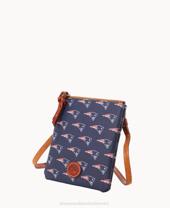 Dooney & Bourke nfl lille nord syd top zip crossbody JV0J2722 poser patrioter