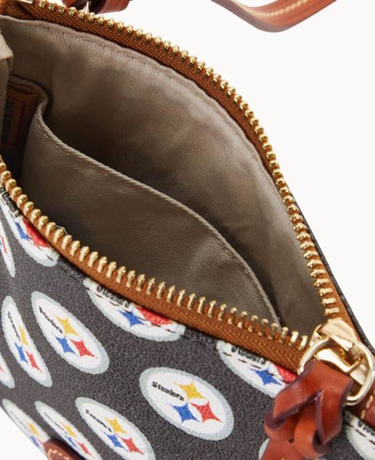 Dooney & Bourke nfl lille nord syd top zip crossbody JV0J2797 poser stålere