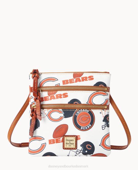 Dooney & Bourke nfl n s tredobbelt lynlås crossbody JV0J1687 poser bjørne