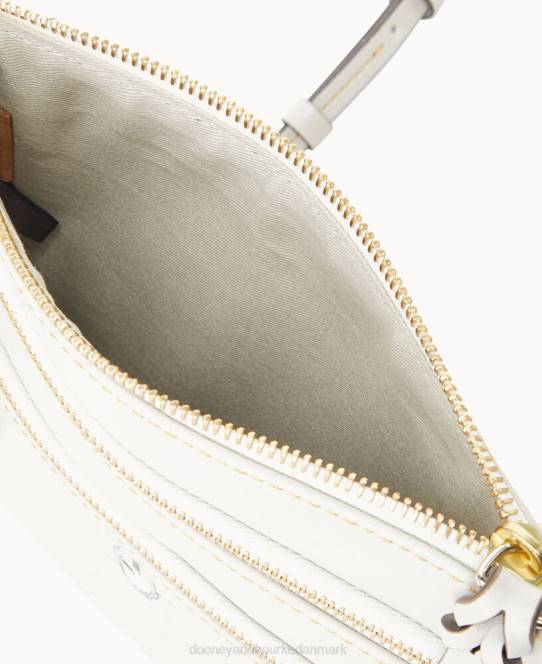 Dooney & Bourke nfl n s tredobbelt lynlås crossbody JV0J1771 poser raiders