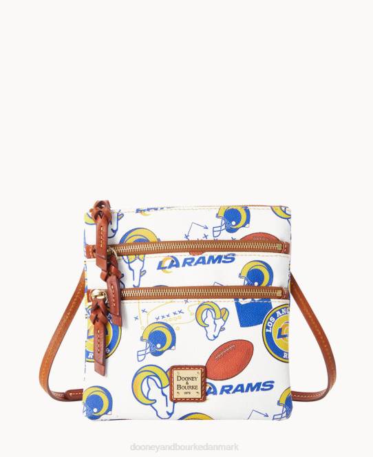 Dooney & Bourke nfl n s tredobbelt lynlås crossbody JV0J1931 poser væddere