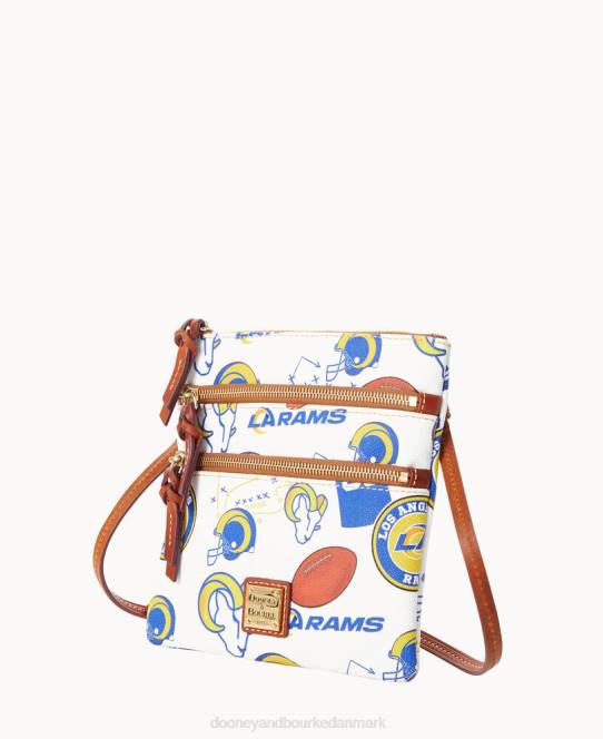 Dooney & Bourke nfl n s tredobbelt lynlås crossbody JV0J1931 poser væddere