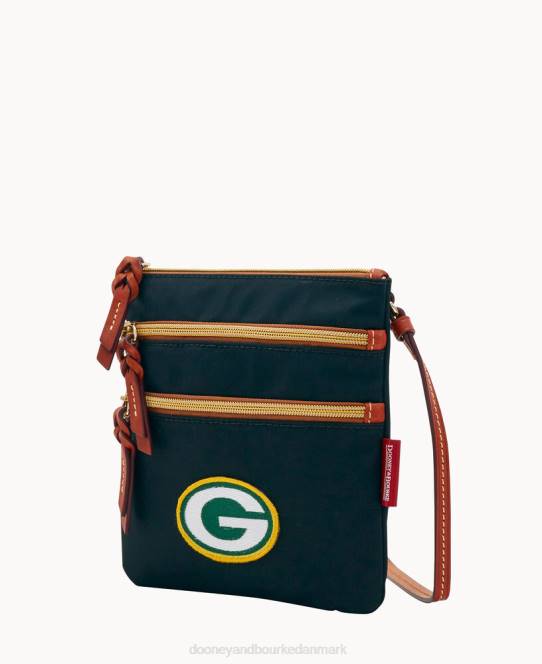 Dooney & Bourke nfl n s tredobbelt lynlås w id holder JV0J1985 poser pakkerier