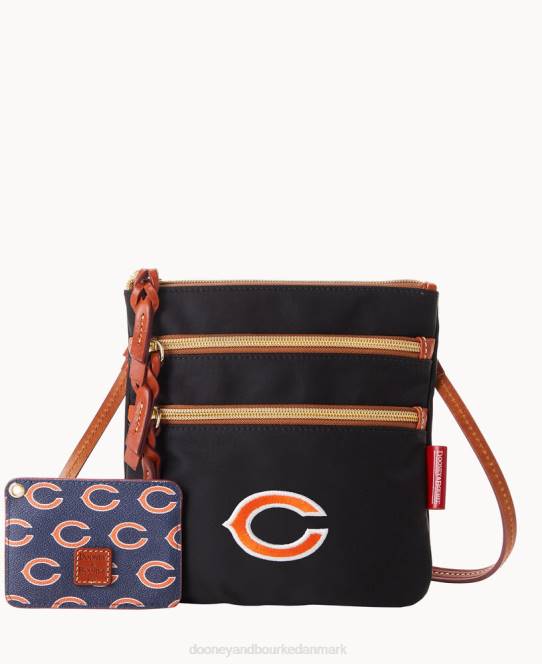 Dooney & Bourke nfl n s tredobbelt lynlås w id holder JV0J1986 poser bjørne
