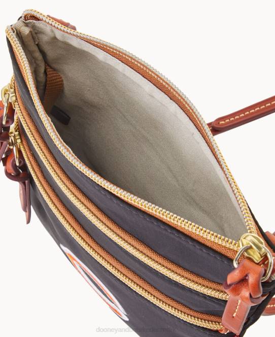 Dooney & Bourke nfl n s tredobbelt lynlås w id holder JV0J1986 poser bjørne