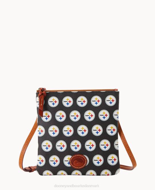Dooney & Bourke nfl nord syd top zip crossbody JV0J2513 poser stålere