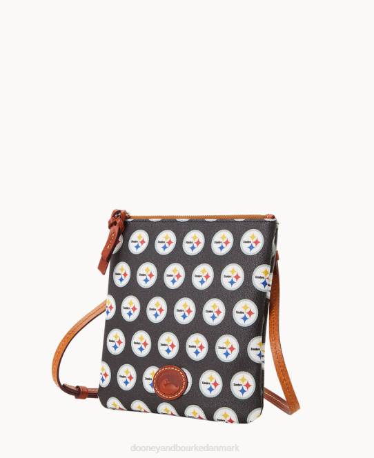 Dooney & Bourke nfl nord syd top zip crossbody JV0J2513 poser stålere