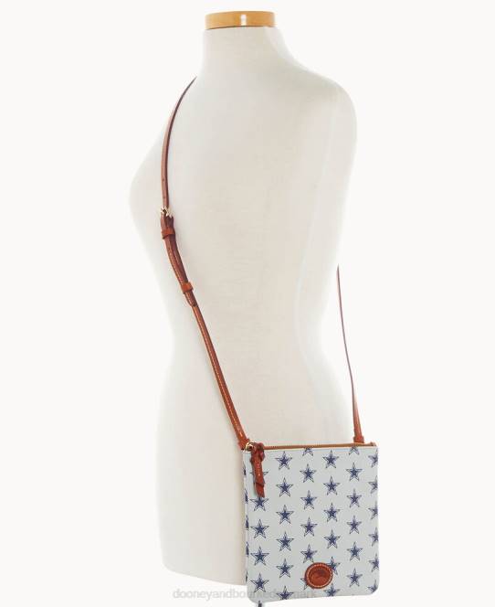Dooney & Bourke nfl nord syd top zip crossbody JV0J2535 poser cowboys