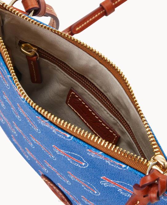 Dooney & Bourke nfl nord syd top zip crossbody JV0J2550 poser regninger