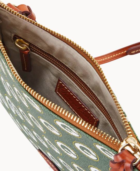 Dooney & Bourke nfl nord syd top zip crossbody JV0J2695 poser pakkerier