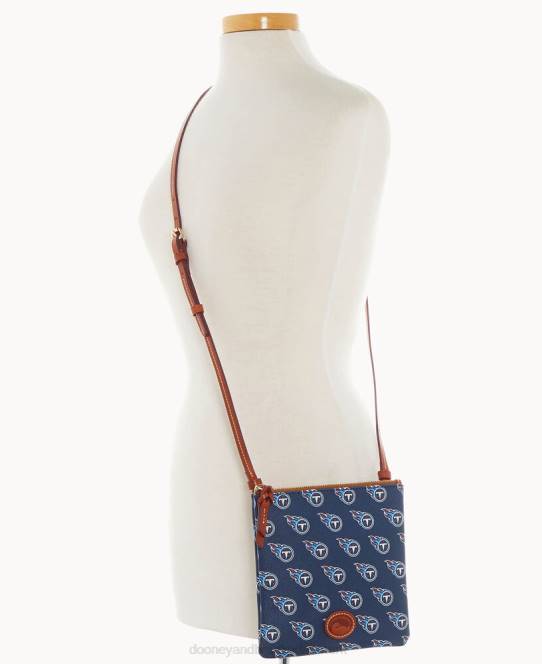 Dooney & Bourke nfl nord syd top zip crossbody JV0J2710 poser titaner