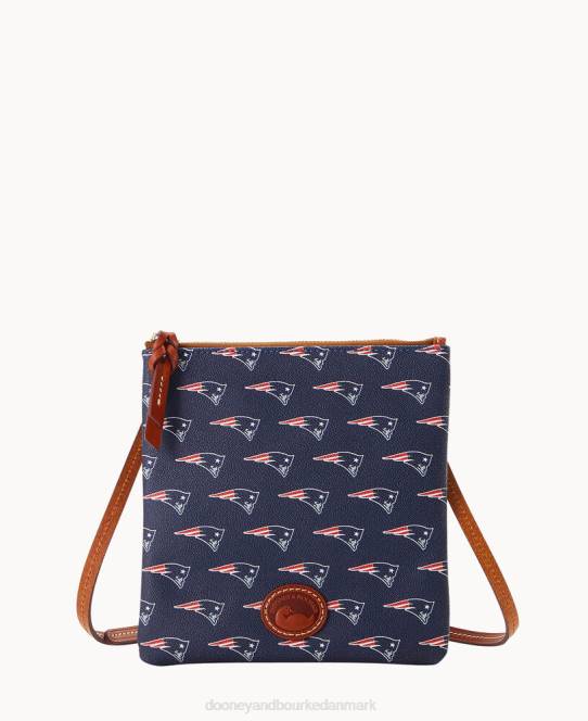 Dooney & Bourke nfl nord syd top zip crossbody JV0J2724 poser patrioter