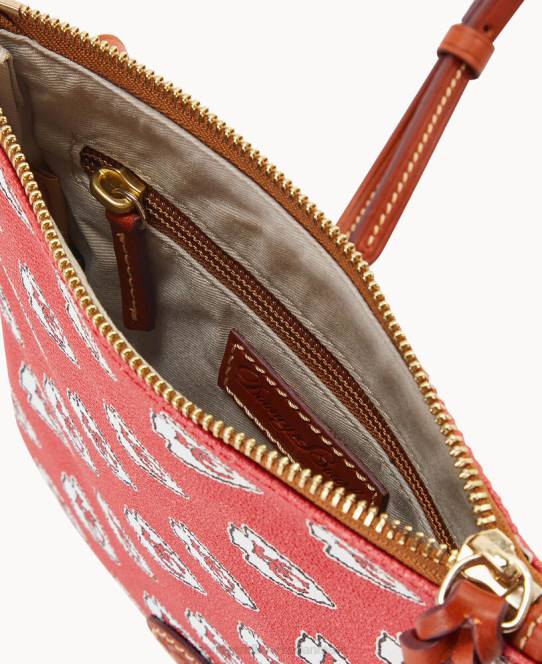Dooney & Bourke nfl nord syd top zip crossbody JV0J2804 poser høvdinge