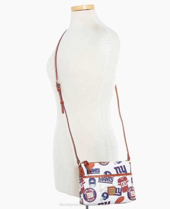 Dooney & Bourke nfl ny ingefær crossbody JV0J2283 poser kæmper