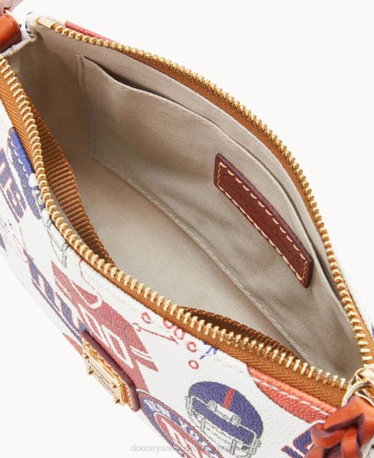 Dooney & Bourke nfl ny lexi crossbody sm mønthylster JV0J2218 poser kæmper