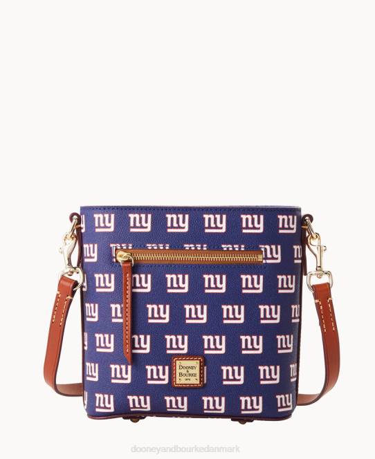 Dooney & Bourke nfl ny lille crossbody med lynlås JV0J1738 poser kæmper