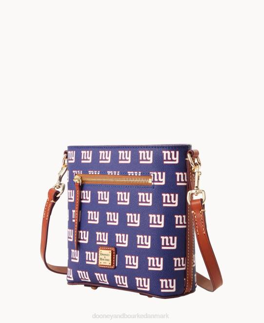 Dooney & Bourke nfl ny lille crossbody med lynlås JV0J1738 poser kæmper