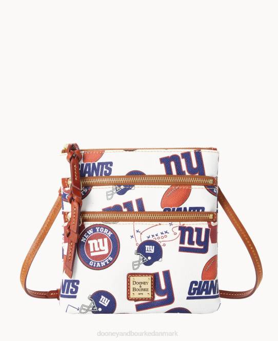 Dooney & Bourke nfl ny n s tredobbelt lynlås crossbody JV0J1929 poser kæmper