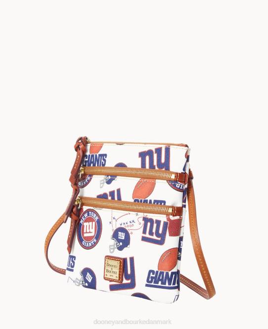Dooney & Bourke nfl ny n s tredobbelt lynlås crossbody JV0J1929 poser kæmper