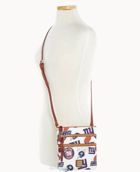 Dooney & Bourke nfl ny n s tredobbelt lynlås crossbody JV0J1929 poser kæmper