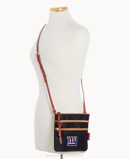 Dooney & Bourke nfl ny n s tredobbelt lynlås w id holder JV0J1979 poser kæmper