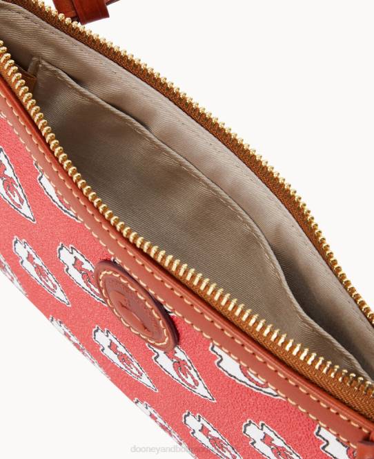 Dooney & Bourke nfl stor slank crossbody JV0J2551 poser høvdinge