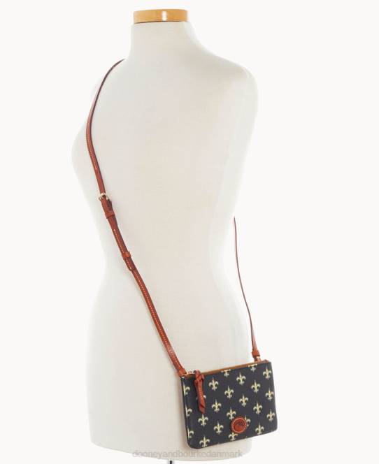 Dooney & Bourke nfl top crossbody med lynlås JV0J2741 poser helgener