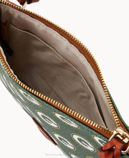 Dooney & Bourke nfl top crossbody med lynlås JV0J2744 poser pakkerier