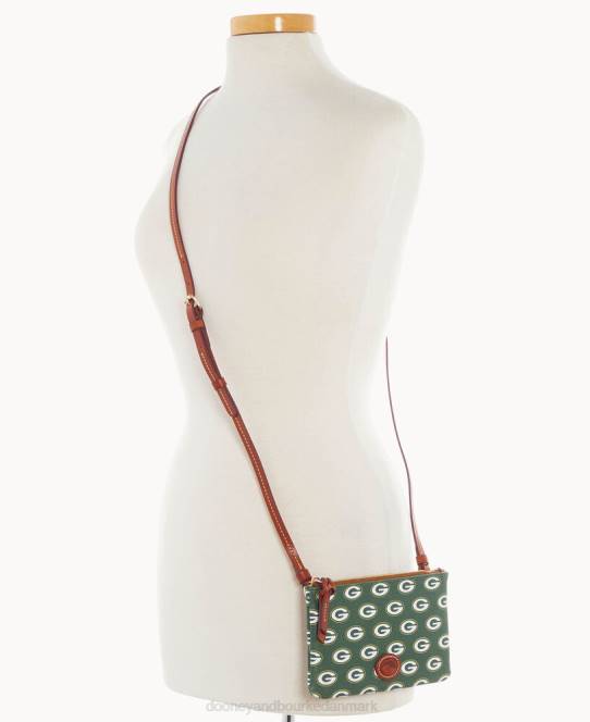 Dooney & Bourke nfl top crossbody med lynlås JV0J2744 poser pakkerier