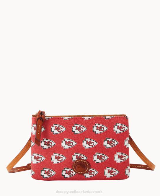 Dooney & Bourke nfl top crossbody med lynlås JV0J2784 poser høvdinge